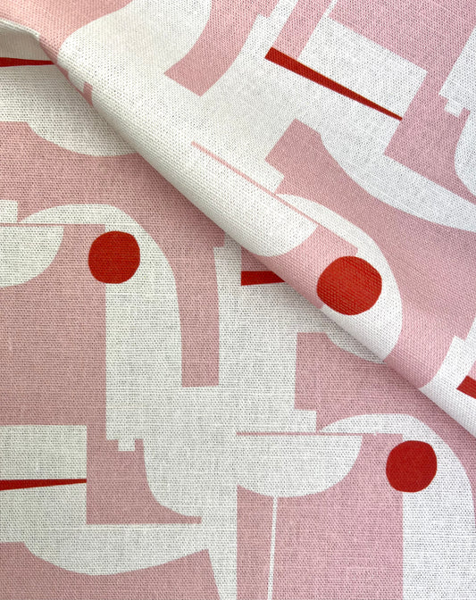 Thea - Blush & Poppy Red