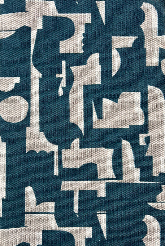 Isla - Petrol Blue & Putty
