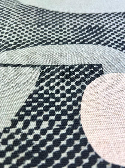 Thea Dappled - Dusky Blue & Charcoal