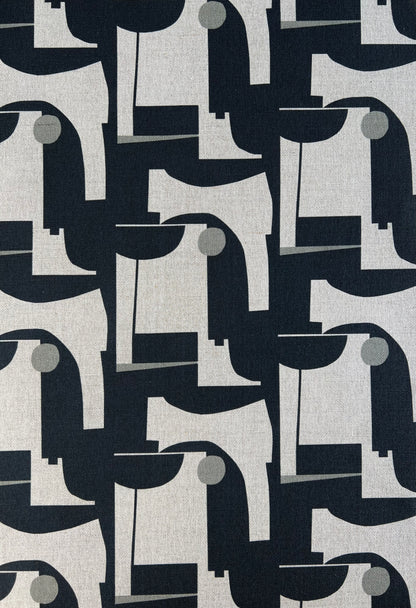 Thea - Black Charcoal and Grey