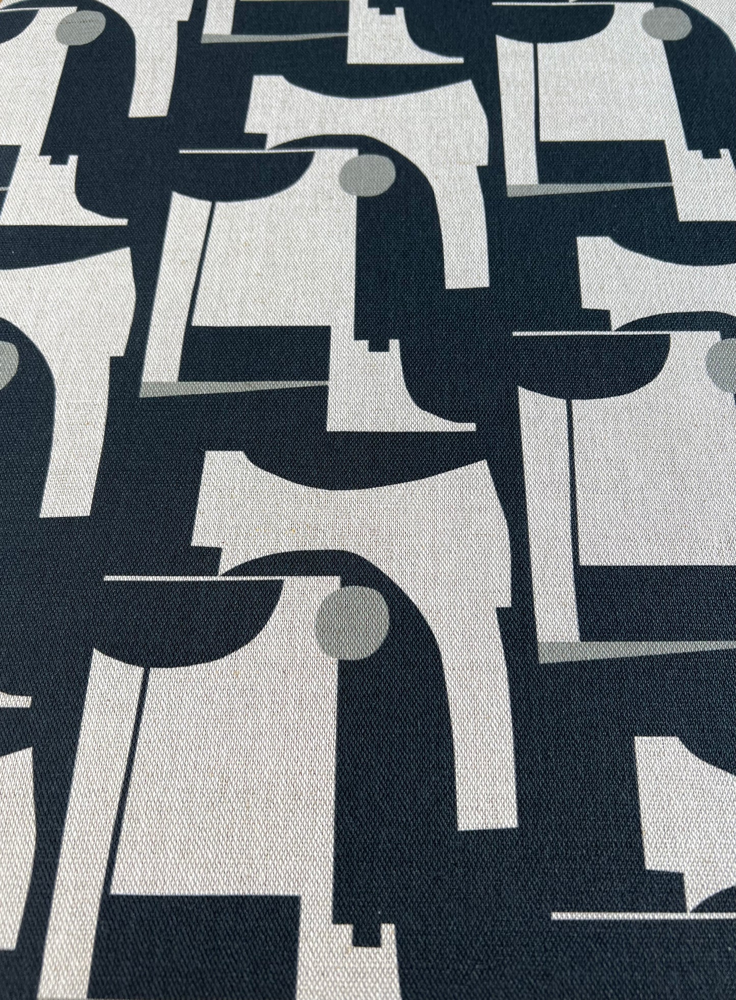 Thea - Black Charcoal and Grey