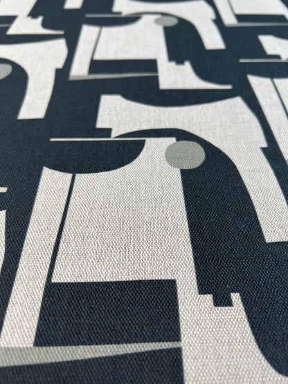 Thea - Black Charcoal and Grey