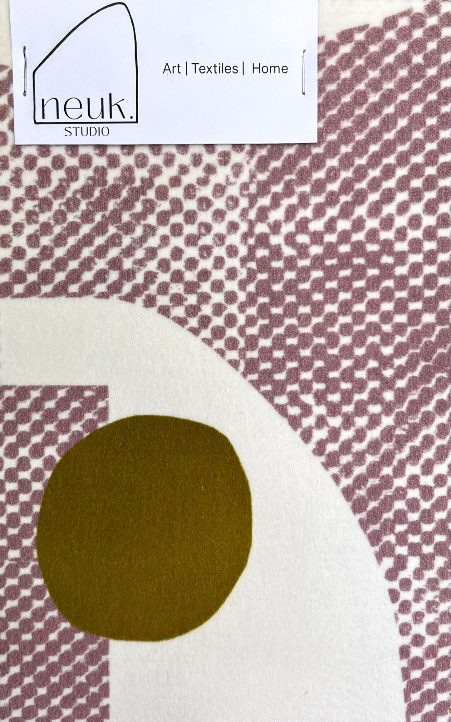 Thea Dappled - Pastel Pink & Ochre