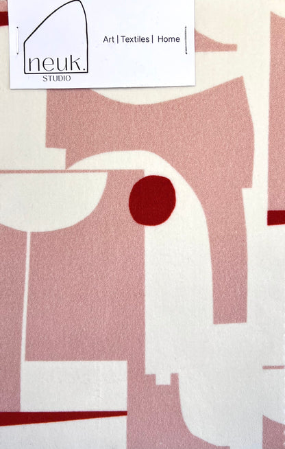 Thea - Blush & Poppy Red